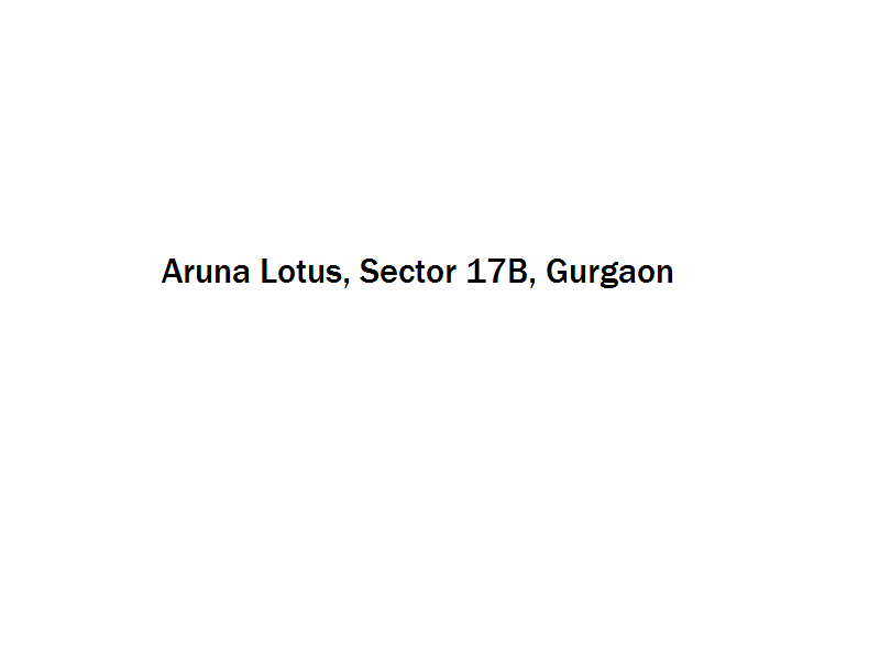 Aruna Lotus - Sector 17B - Gurgaon Image