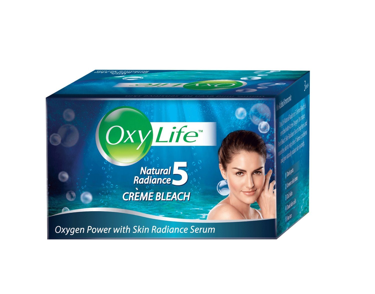 Oxy Life Natural Radiance 5 Crème Bleach Image