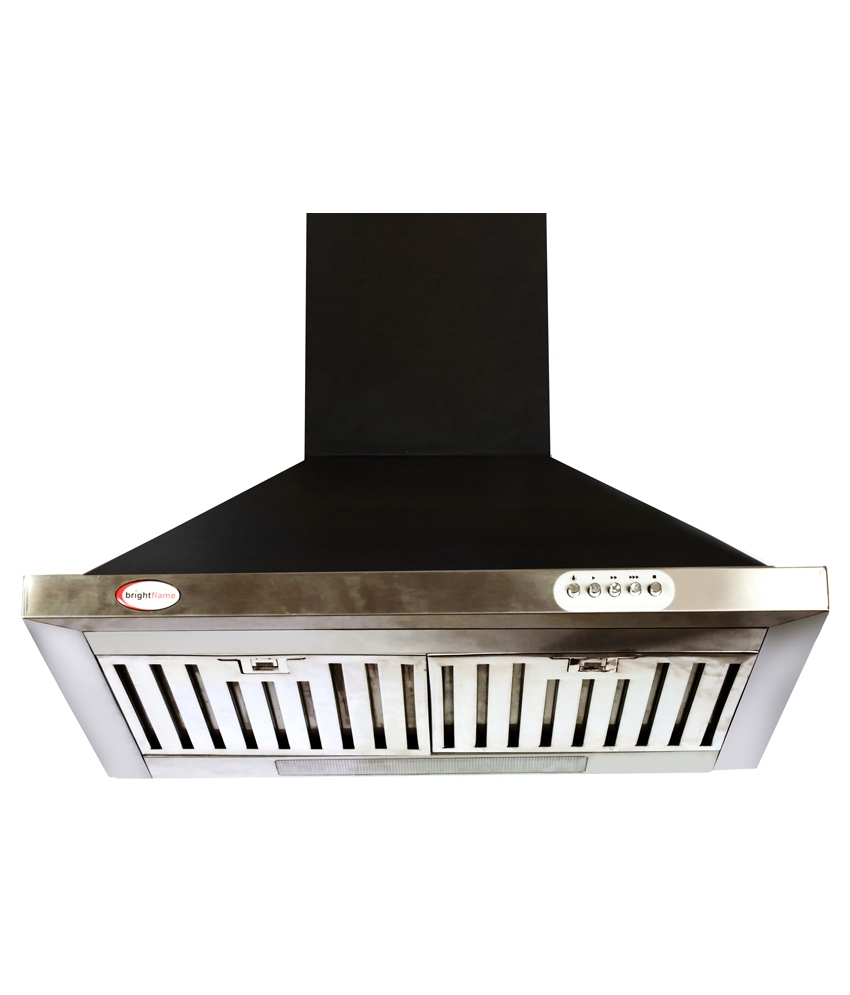 Brightflame Kitchen Chimney Lotus Hood with 900 M3 Hr Suction 60 cm Image