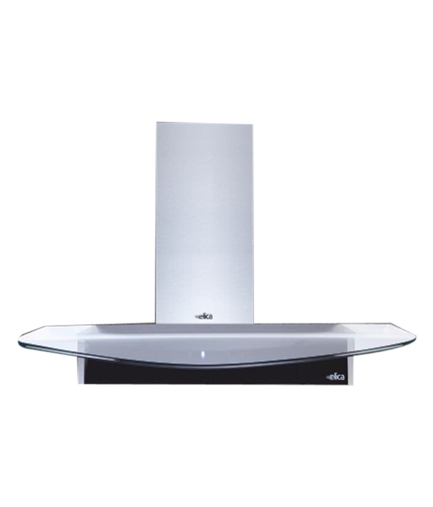 Elica 60cm Crystal Slim TC3V Power Plus LED Chimney Image