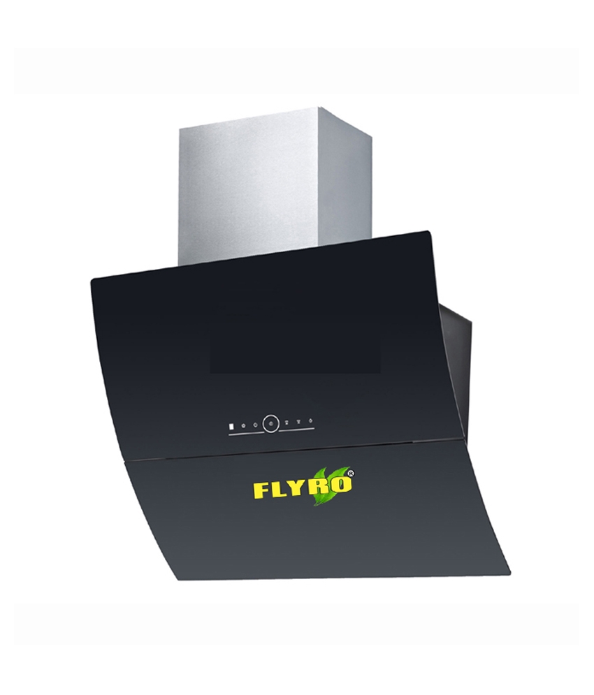 Flyro 60cm (1000 m3 hr) Shine Hood Chimney Image