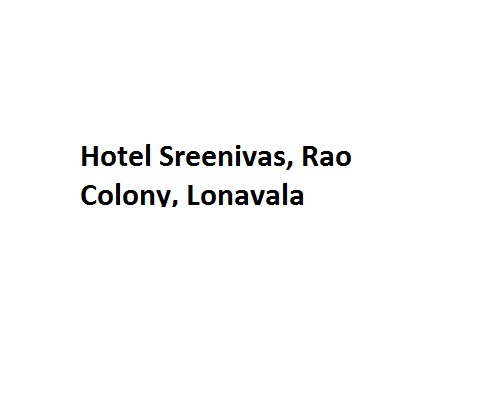 Hotel Sreenivas - Rao Colony - Lonavala Image