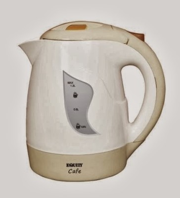 Equity Polypropylene/ABS Plastic 1.2 L Electric Kettle Image