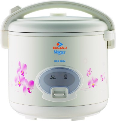 Bajaj Majesty Rcx28 Deluxe 2.8 L Electric Cooker Image