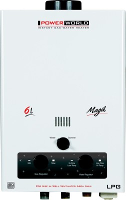 Power World MAGIK 6 L Gas Water Geyser Image