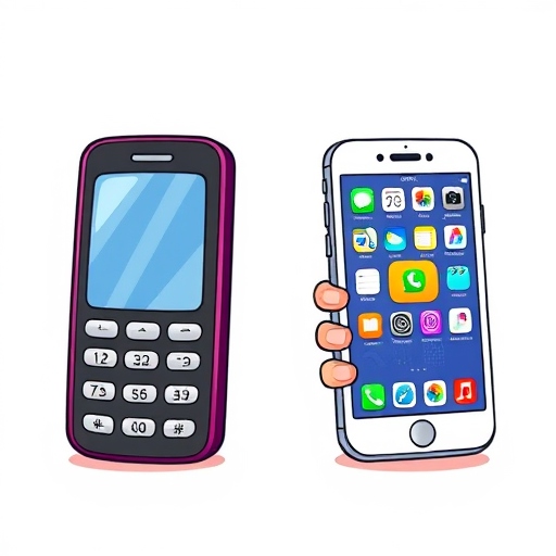 Feature Phones vs Smart Phones Image