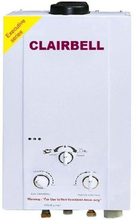 Clairbell Flo Safe Popular Plus Instant LPG 7 L Gas Water Geyser Image