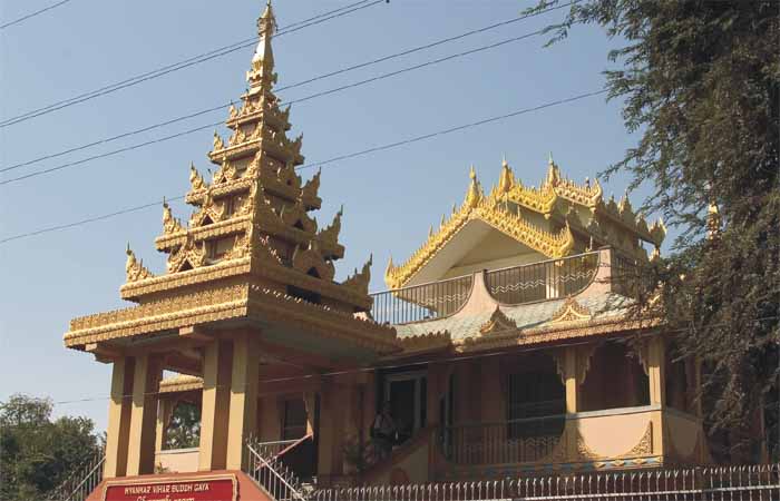 Burmese Vihara - Bodhgaya Image