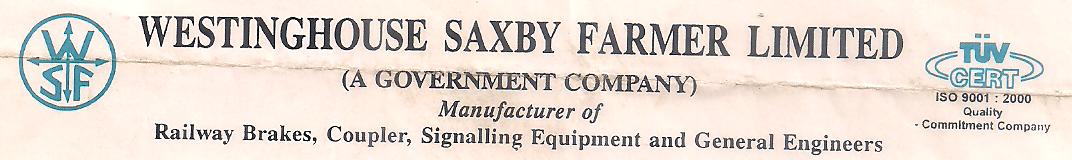 Westinghouse Saxby Farmer Ltd Image