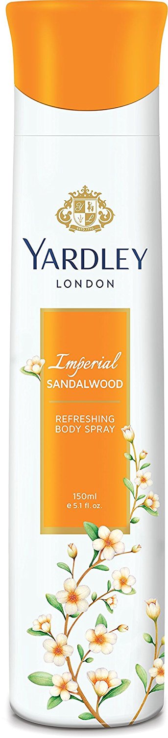 Yardley London Imperial Sandalwood Perfumed Deodorant Spray Image