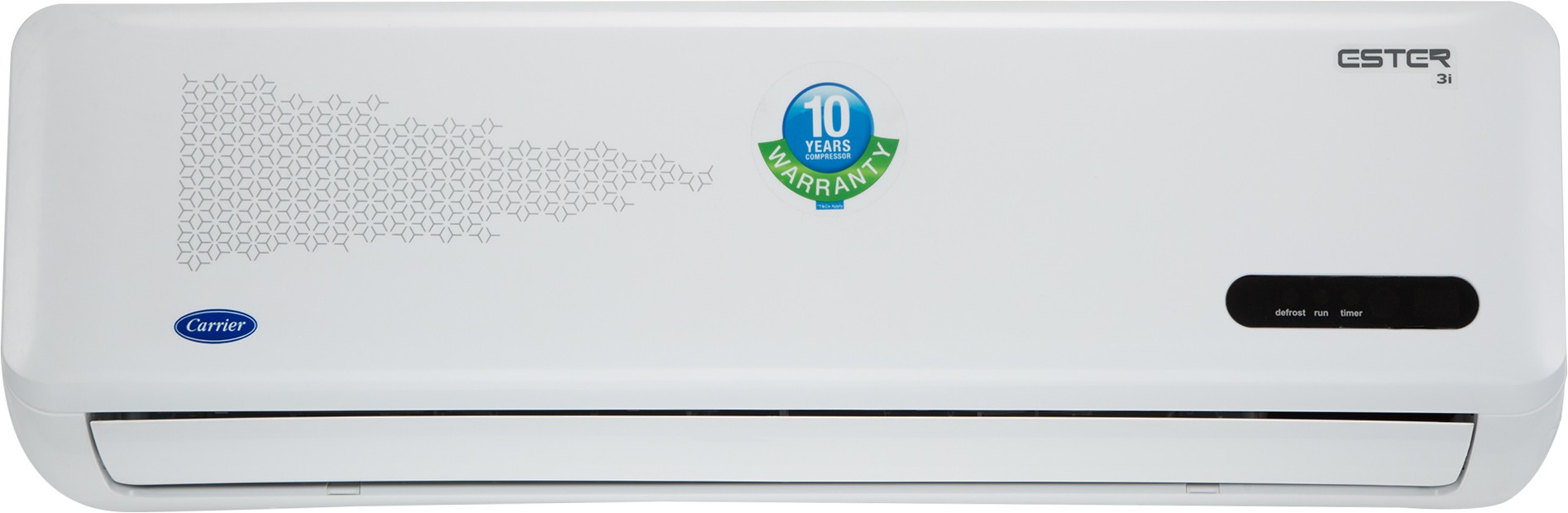 Carrier 12K ESTER - CAI12ES3C8F0 1 Ton 3 Star BEE Rating 2018 Inverter AC Image