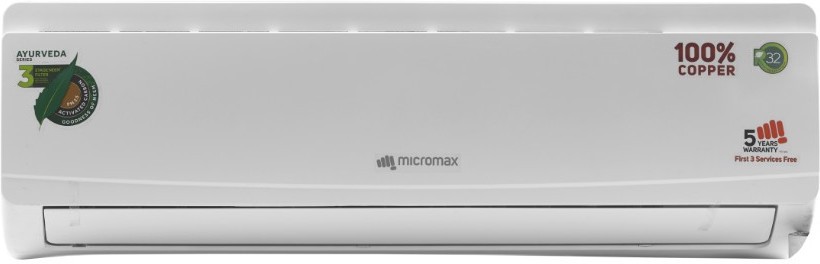 Micromax ACI18C3A3QS2WH 1.5 Ton 3 Star BEE Rating 2018 Inverter AC Image