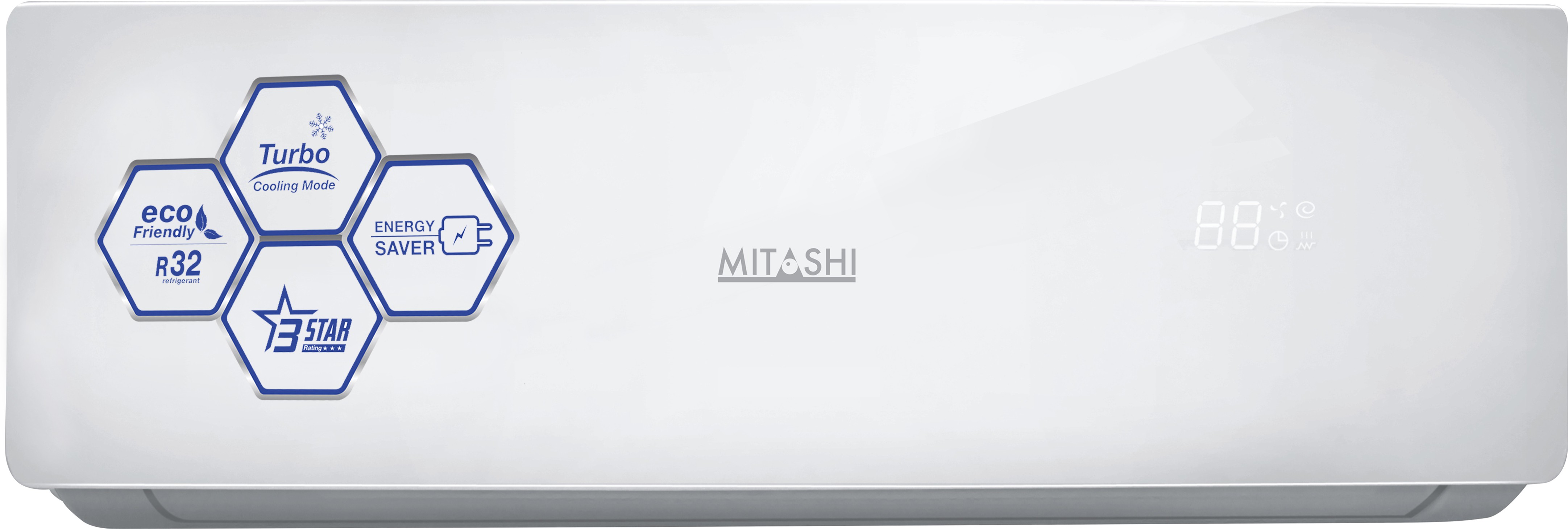 Mitashi MiSAC153Pv35 1.5 Ton 3 Star BEE Rating 2018 Split AC Image