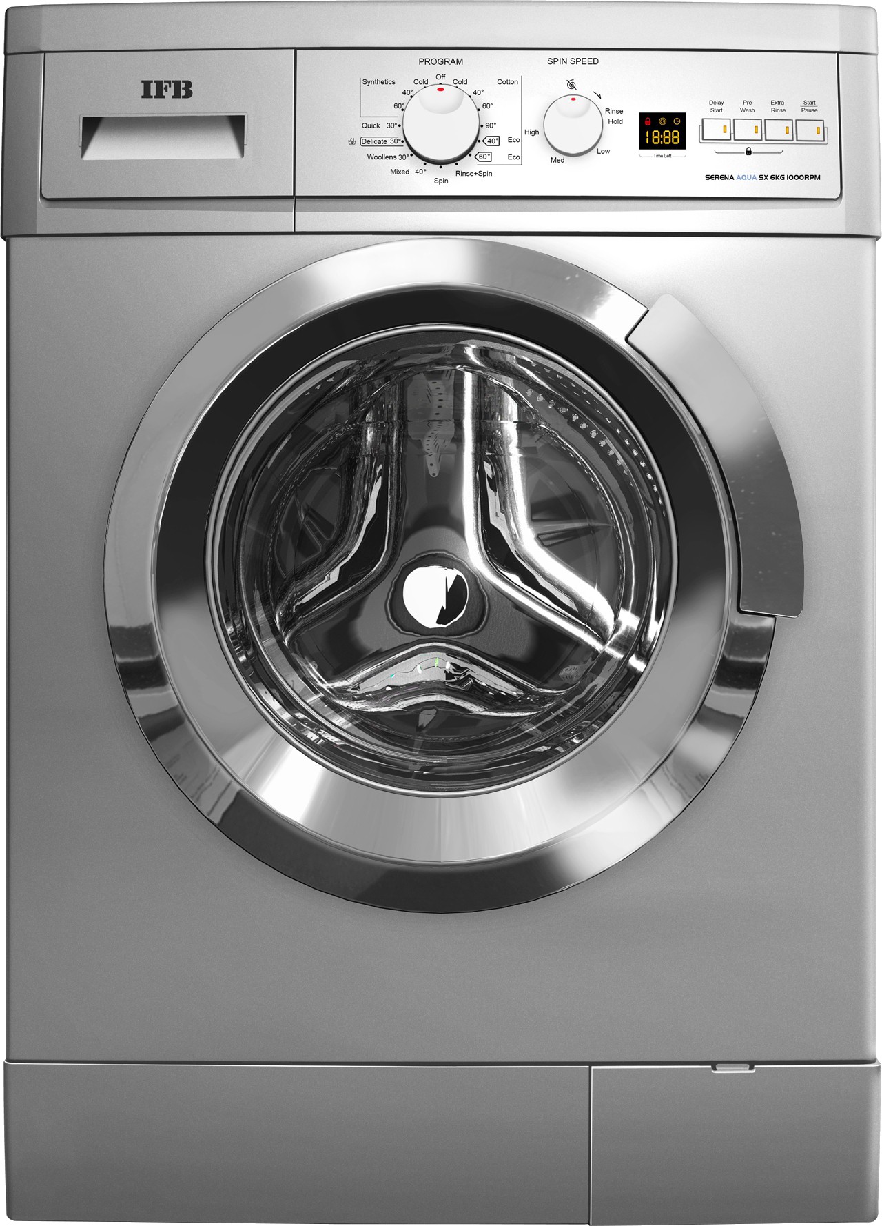 IFB 7 KG FULLY AUTOMATIC FRONT LOAD WASHING MACHINE (SERENA AQUA SX LDT