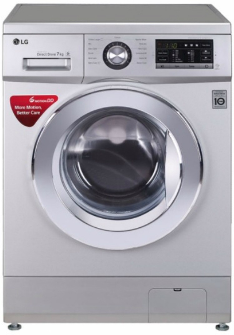 LG 7 kg Fully Automatic Front Load Washing Machine FH2G6HDNL42 Image