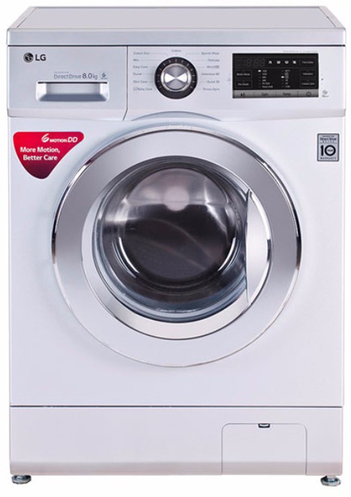 LG 8 KG FULLY AUTOMATIC FRONT LOAD WASHING MACHINE FH4G6TDNL42 Reviews ...