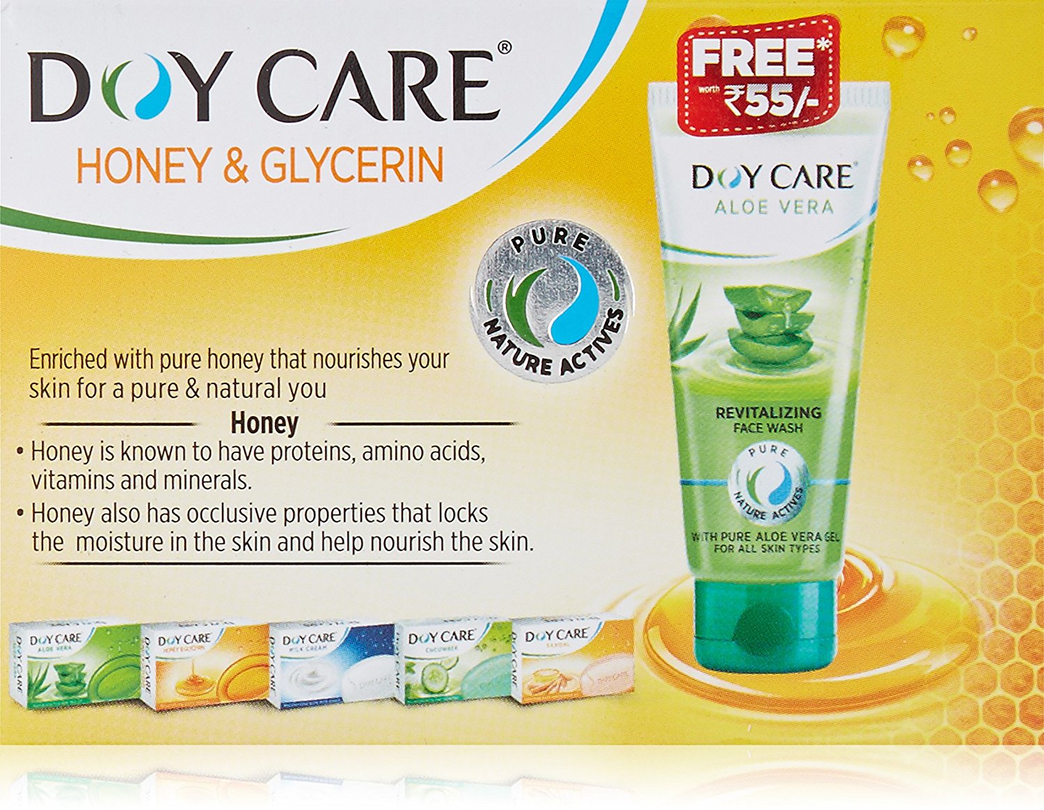 Doy Care Honey and Glycerine Soap Image