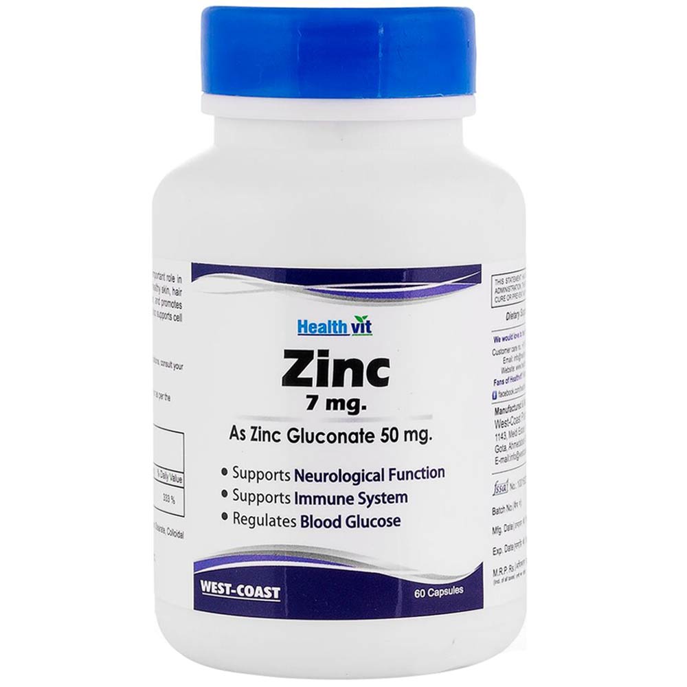 Healthvit Zinc Gluconate Image