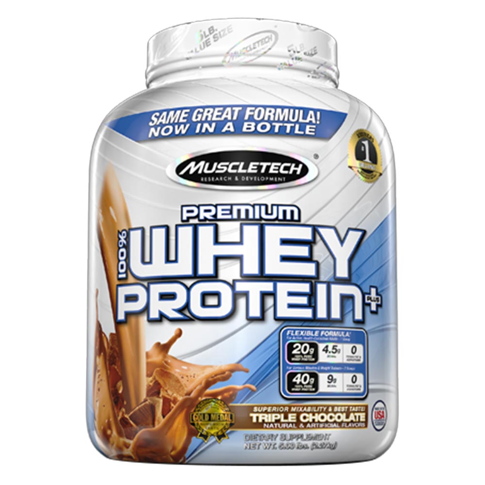 MuscleTech 100% Premium Whey Protein Plus Image