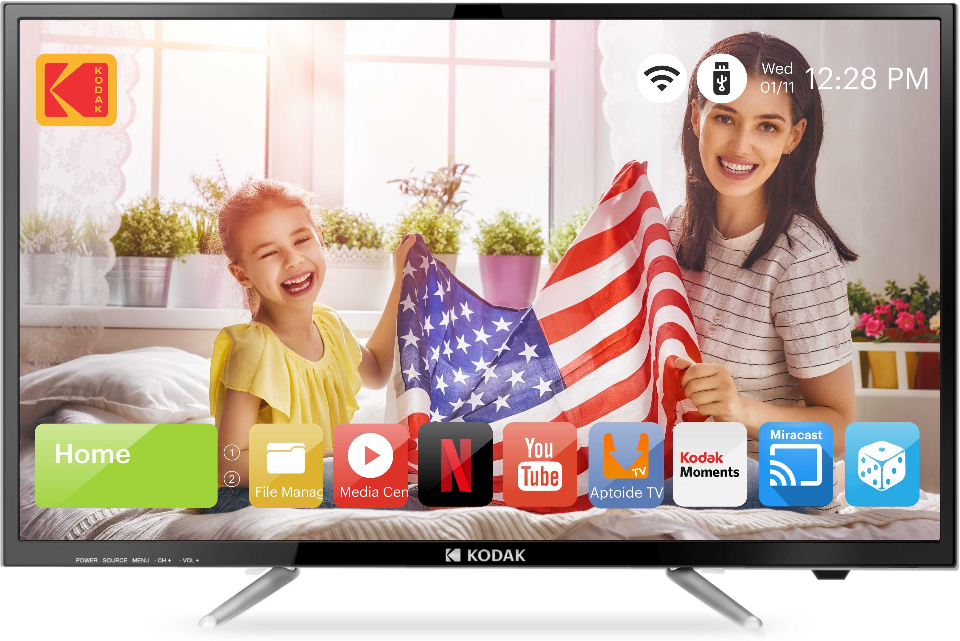 Kodak 80cm (32 inch) HD Ready LED Smart TV Image