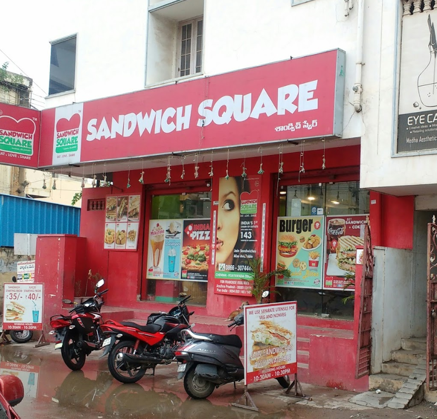 Sandwich Square - Labbipet - Vijayawada Image