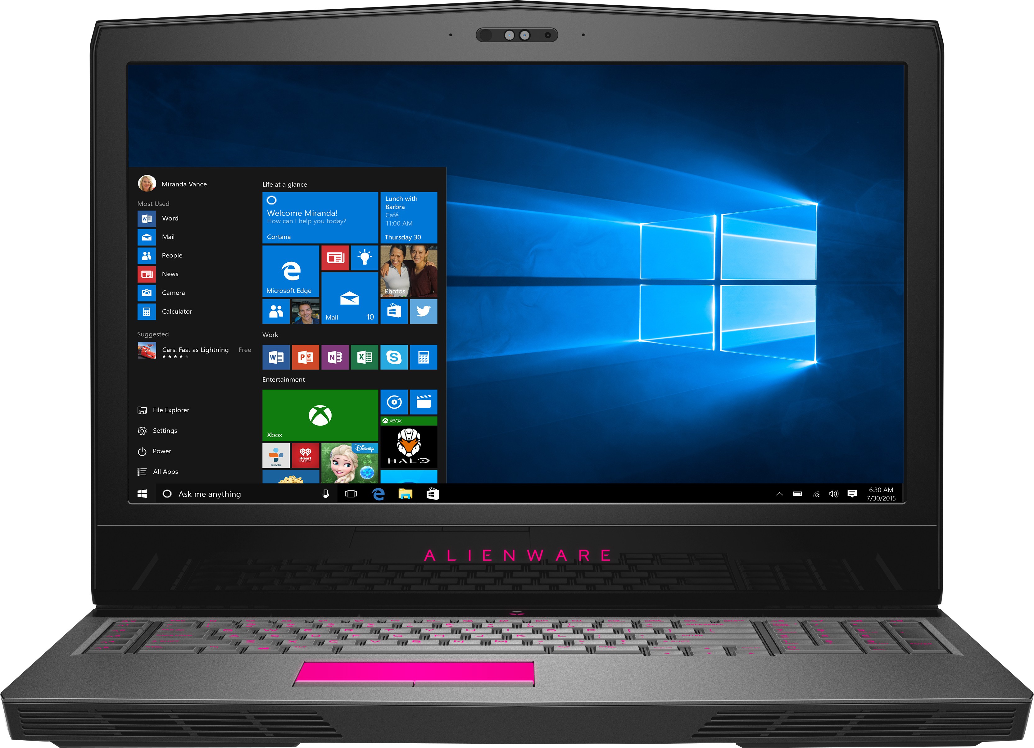 Alienware Core i7 7th Gen 17 Gaming Laptop Image