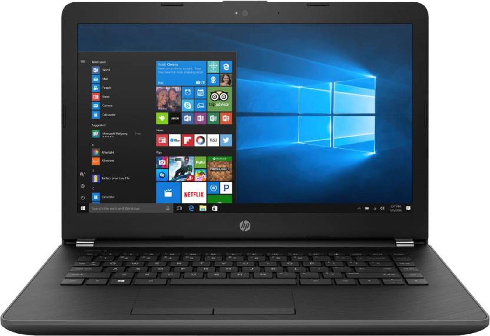 HP 15q Core i3 7th Gen 15q-bu039TU Laptop Image