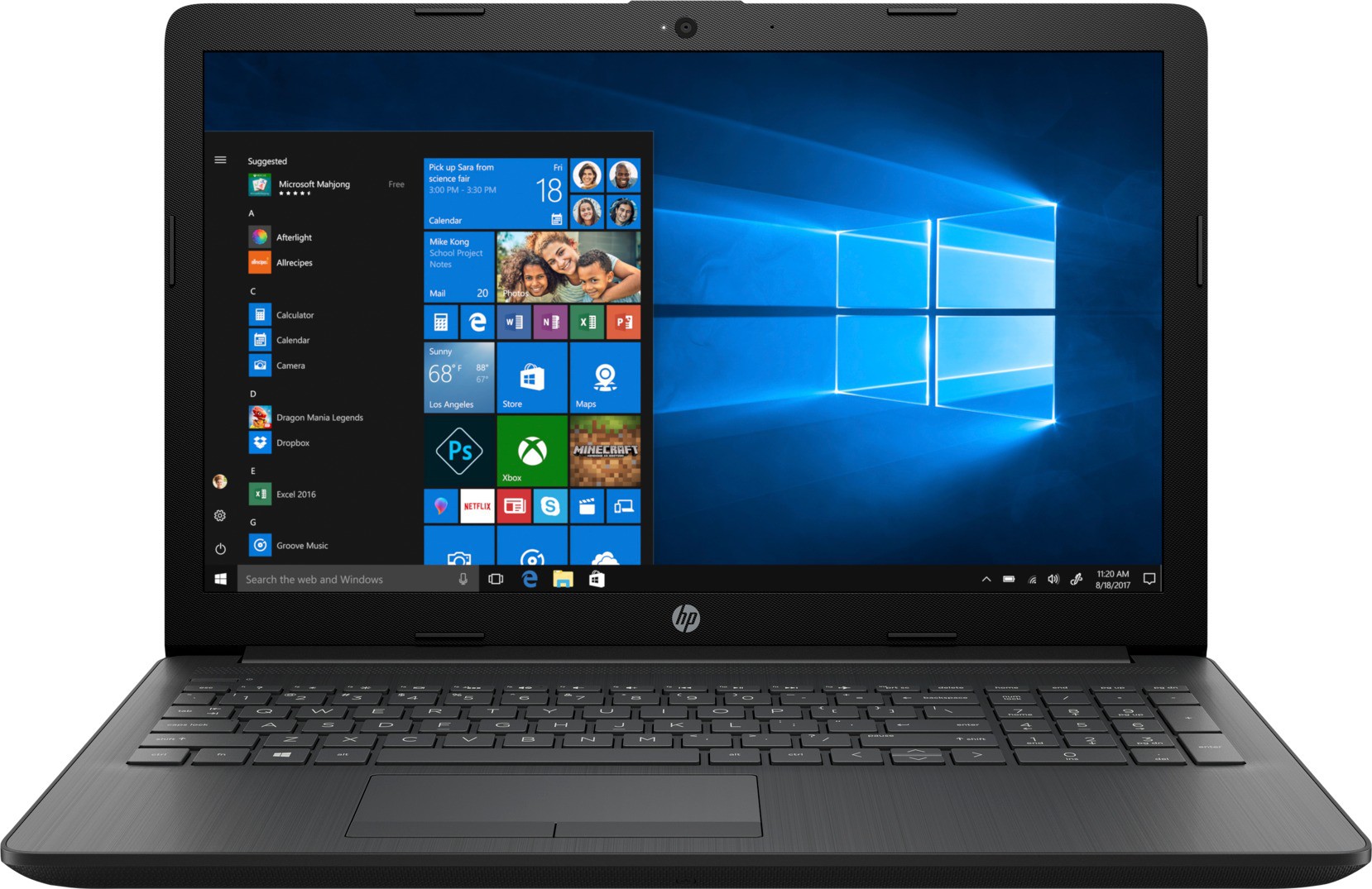 HP 15q Core i5 7th Gen 15q-bu044TU Laptop Image