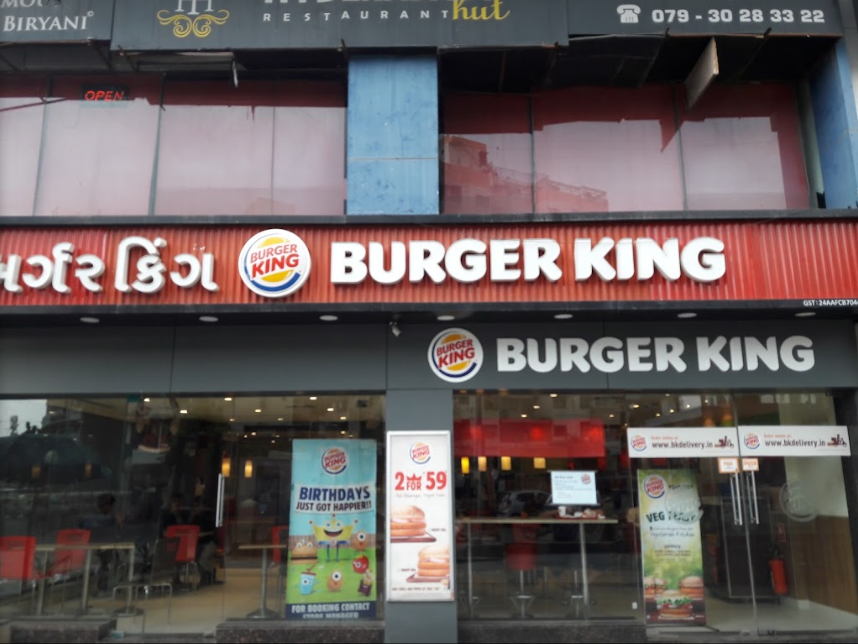 BURGER KING - GURUKUL - AHMEDABAD Questions and Answers, Discussion ...