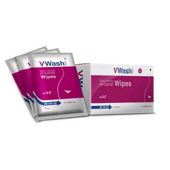 VWash Plus Hygiene Wipes Image