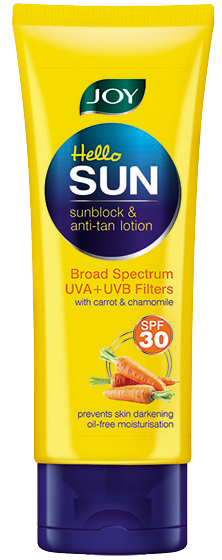 Joy Hello Sun Sunblock & Anti-Tan Lotion Image