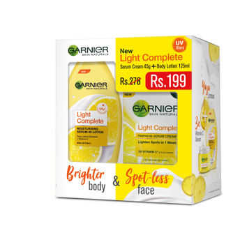 Garnier Light Complete Serum Cream Image