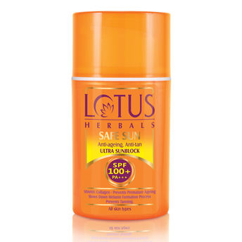 Lotus Herbals Safe Sun Ultra Sunblock SPF 100+PA+++ Image