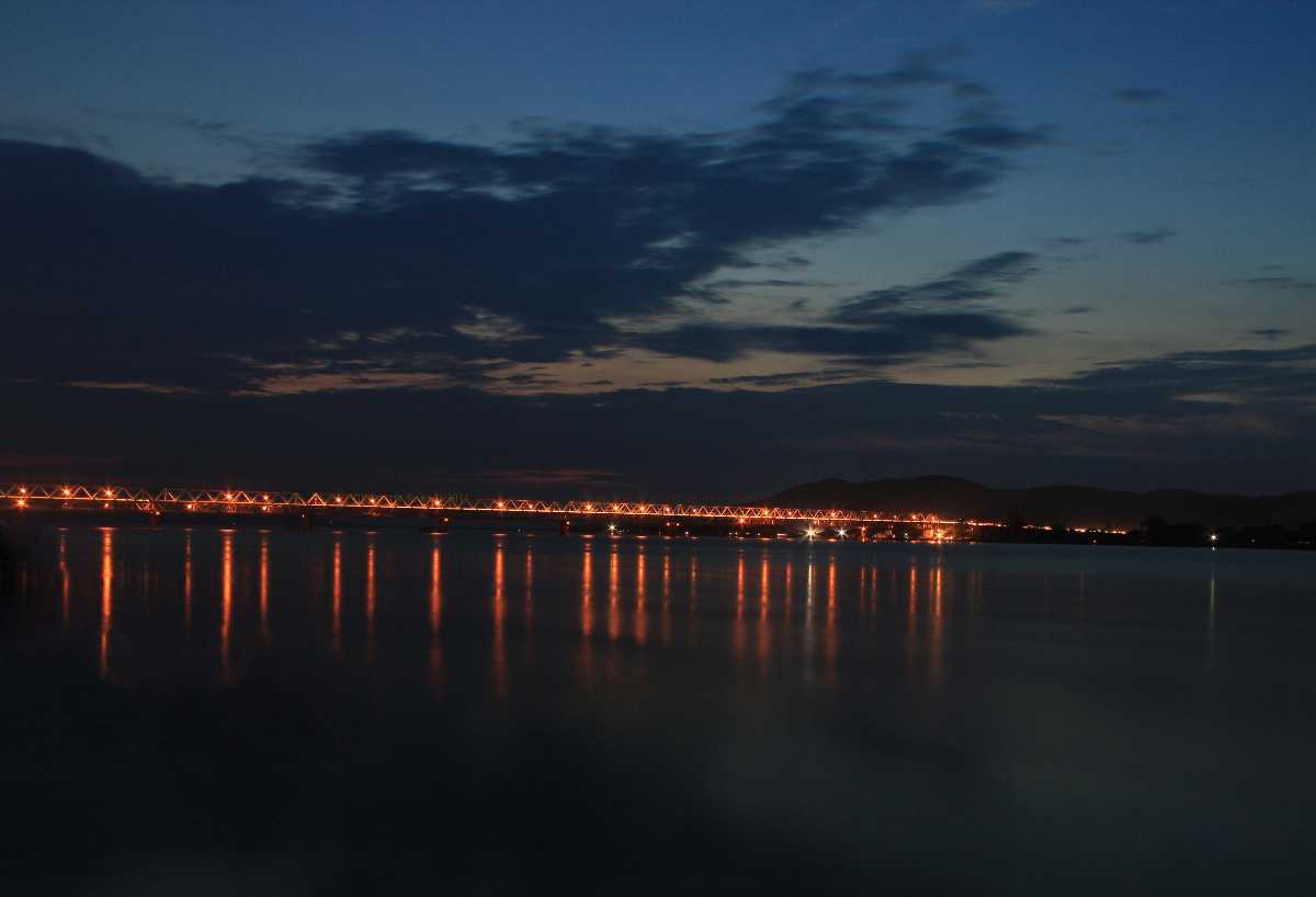 Brahmaputra River - Sualkuchi Image