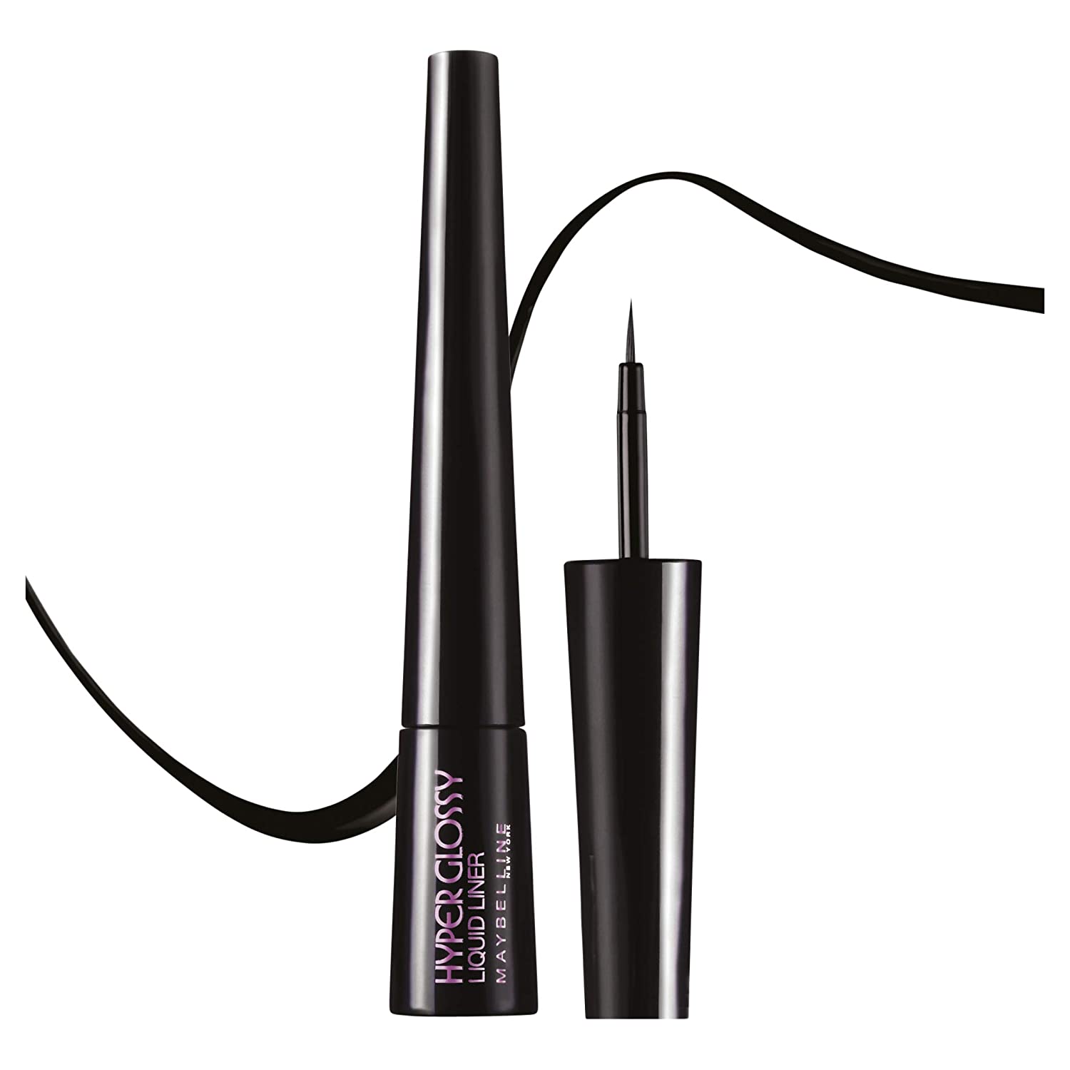 Maybelline New York Hyper Glossy Liquid Liner - Black Image