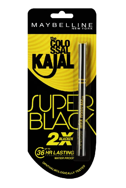 Maybelline New York Colossal Kajal Super Black Image