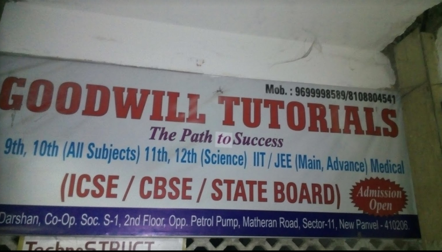 Goodwill Tutorial - New Panvel - Thane Image