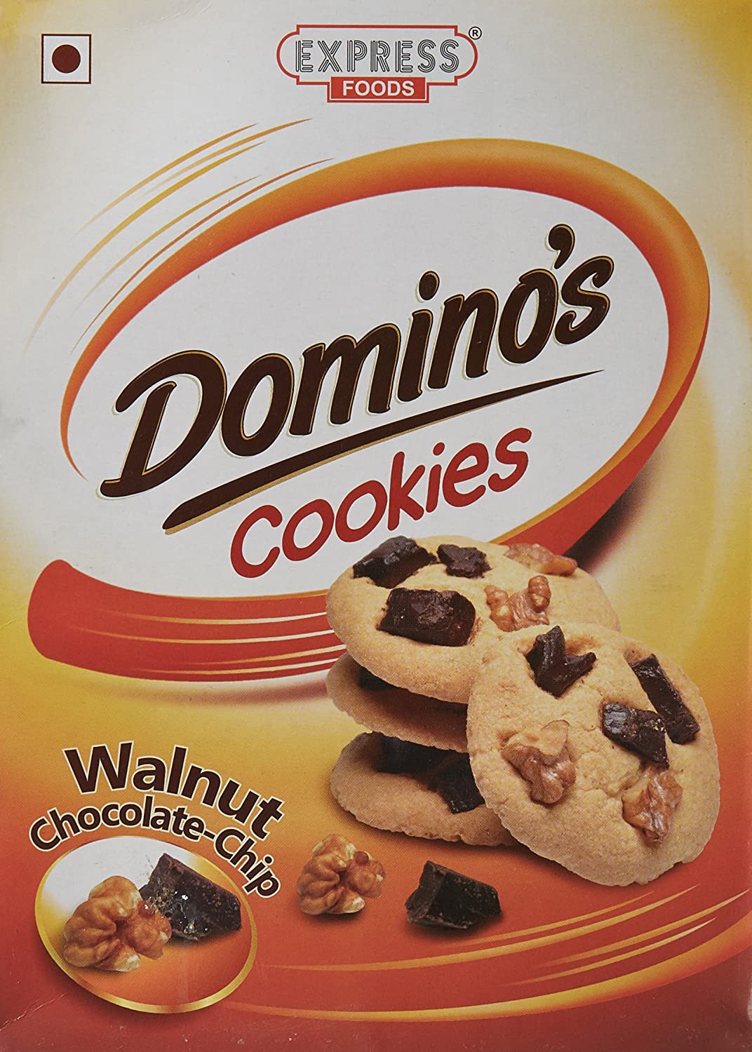 Express Foods Walnut Chocolate Choco Chip Dominos Cookies Image