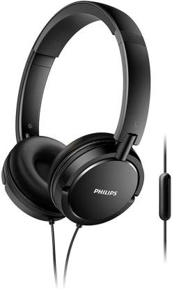 Philips Extra Bass Headphones with Mic Image