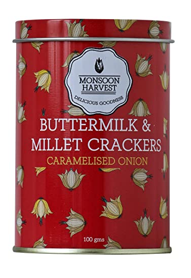 Monsoon Harvest Buttermilk & Millet Crackers Image