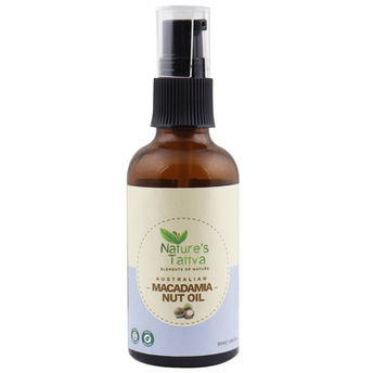 Natures Tattva Pure Cold Pressed Macadamia Nut Oil Image