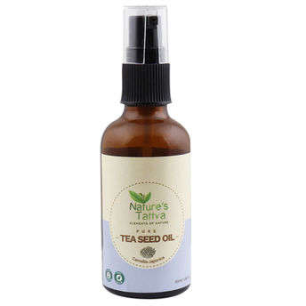 Natures Tattva Pure Cold Pressed Tea Seed Oil Image