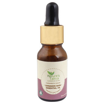 Natures Tattva Therapeutic Grade Cinnamon Bark Essential Oil Image