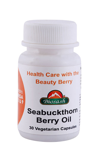 Biosash Seabuckthorn Berry Oil Capsule Image