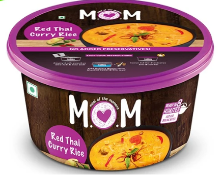 MOM Red Thai Curry Rice RTE Image