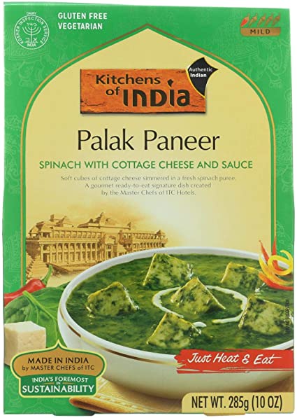 Kitchens of India Ready To Eat Palak Paneer Image