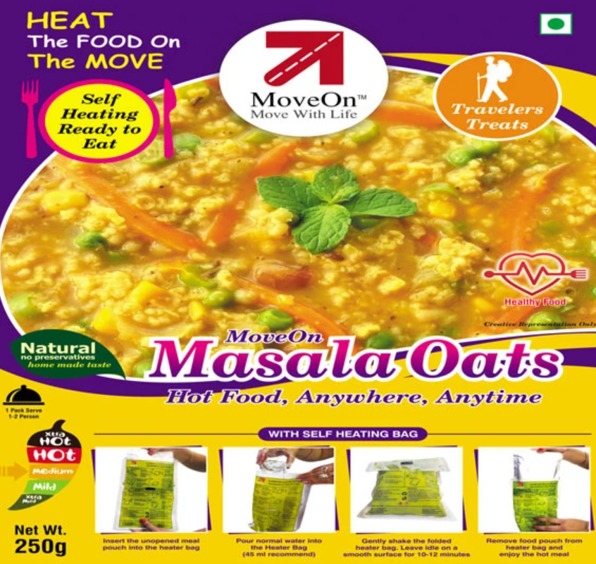 Move On Masala Oats Ready To Eat Image