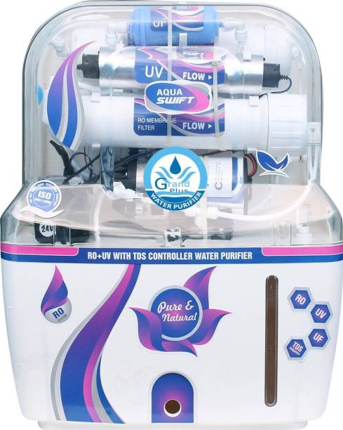 Grand Plus Gp Aqua Mattalic Copper Filter 12 L Water Purifier Image