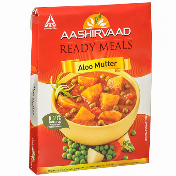 Aashirvaad Ready Meals Aloo Mutter Image