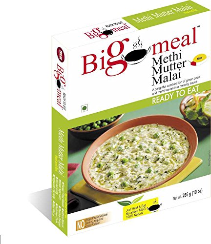 Bigmeal Ready To Eat Methi Mutter Malai Image